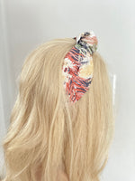 Wide Knotted Headband in Tiki Sweetie