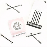 Travel Pack Bobby Pin Set for Oh Shit Kits and Hangover Kits or Travel Bags Bachelorette Party Favors Pretty Hair